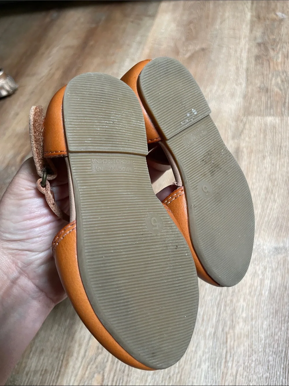 Old Navy Huarache Sandals Faux Leather Woven Toe Size 11 Toddler Girls Shoes